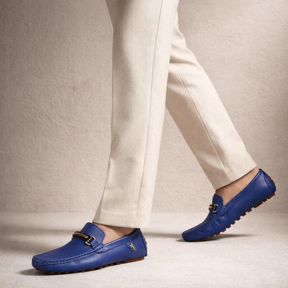 Chausson mocassin homme cuir