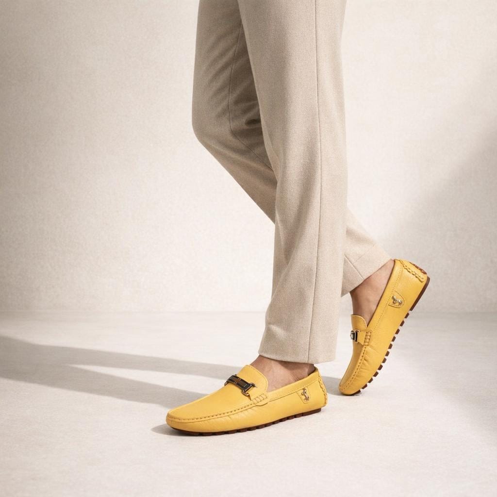 Chaussure homme mocassin cuir