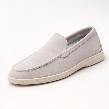 Chaussure homme mocassin daim