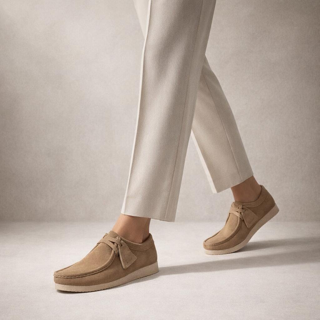 Chaussure mocassin beige homme