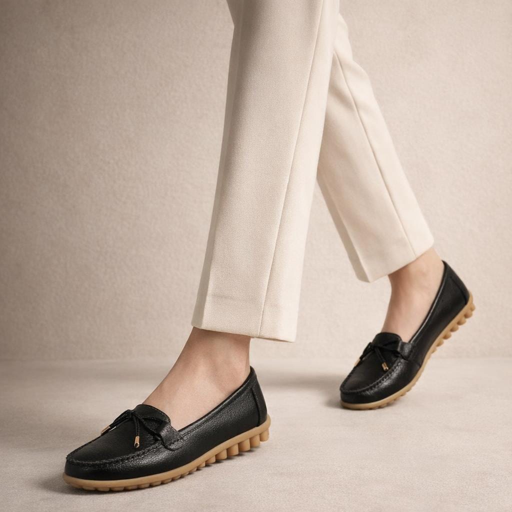 Mocassin cuir femme pas cher