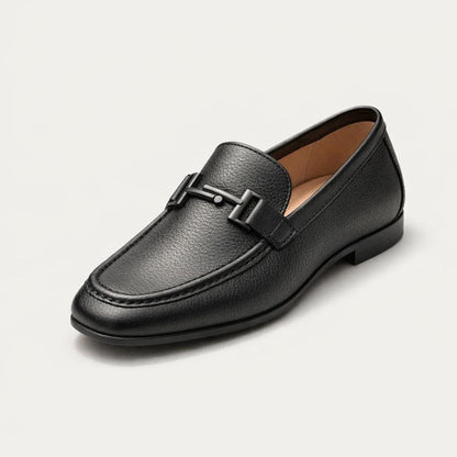 Mocassin cuir souple femme