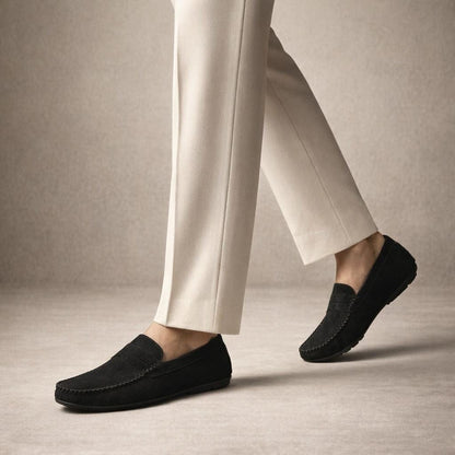Mocassin daim homme pas cher