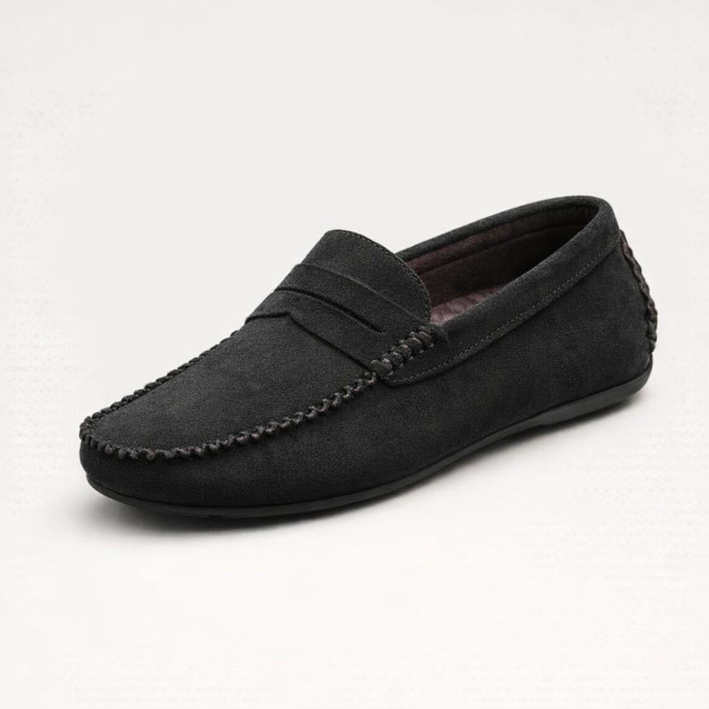 Mocassin daim homme pas cher
