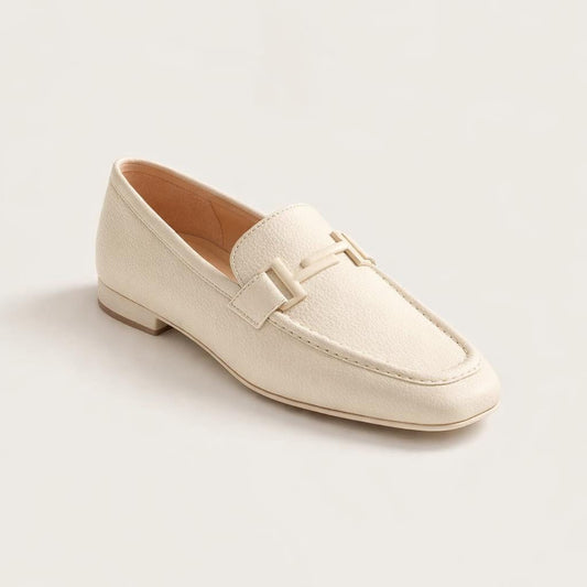 Mocassin en cuir pour femme