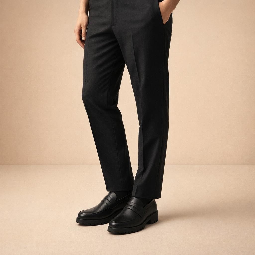 Mocassin en cuir pour homme