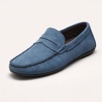 Mocassin en daim homme pas cher
