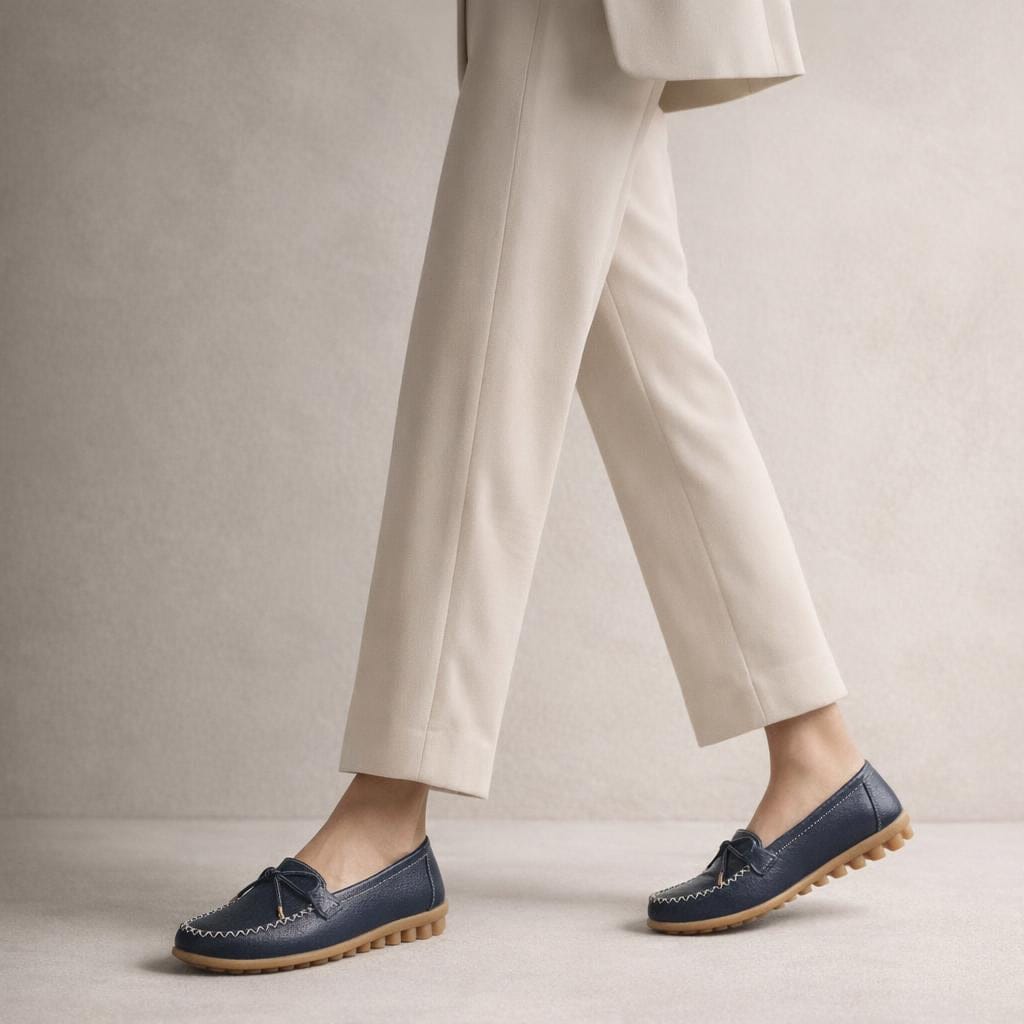 Mocassin femme cuir tendance