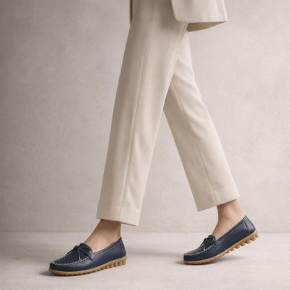 Mocassin femme cuir tendance