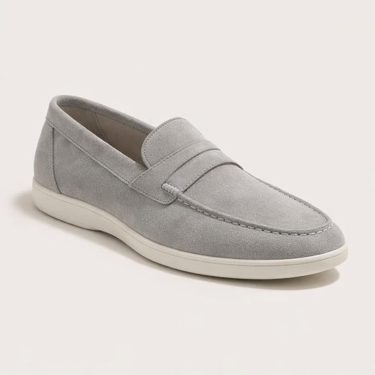Mocassin femme daim luxe