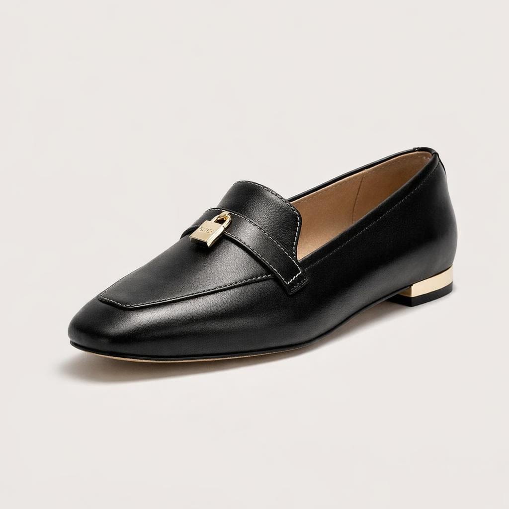 Mocassin femme élégant talon