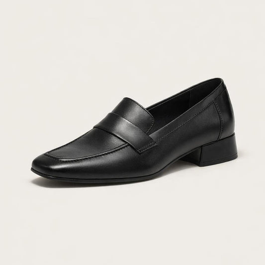 Mocassin femme petit talon