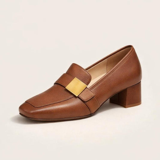 Mocassin femme talon 5 cm
