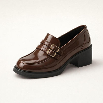 Mocassin femme talon 7 cm