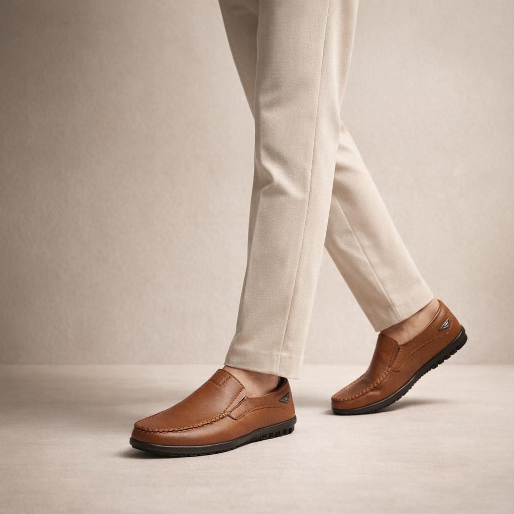 Mocassin homme en cuir pas cher