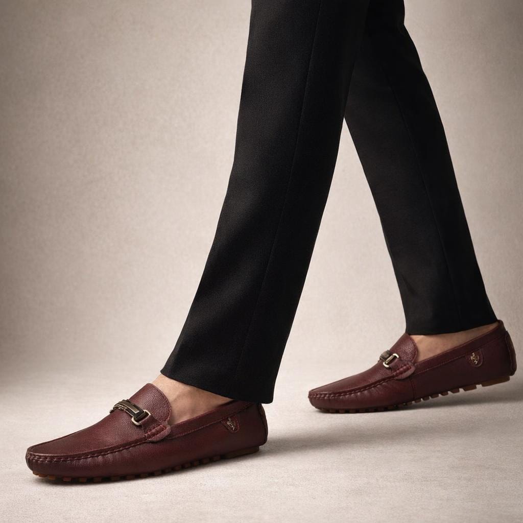 Mocassin homme en cuir souple