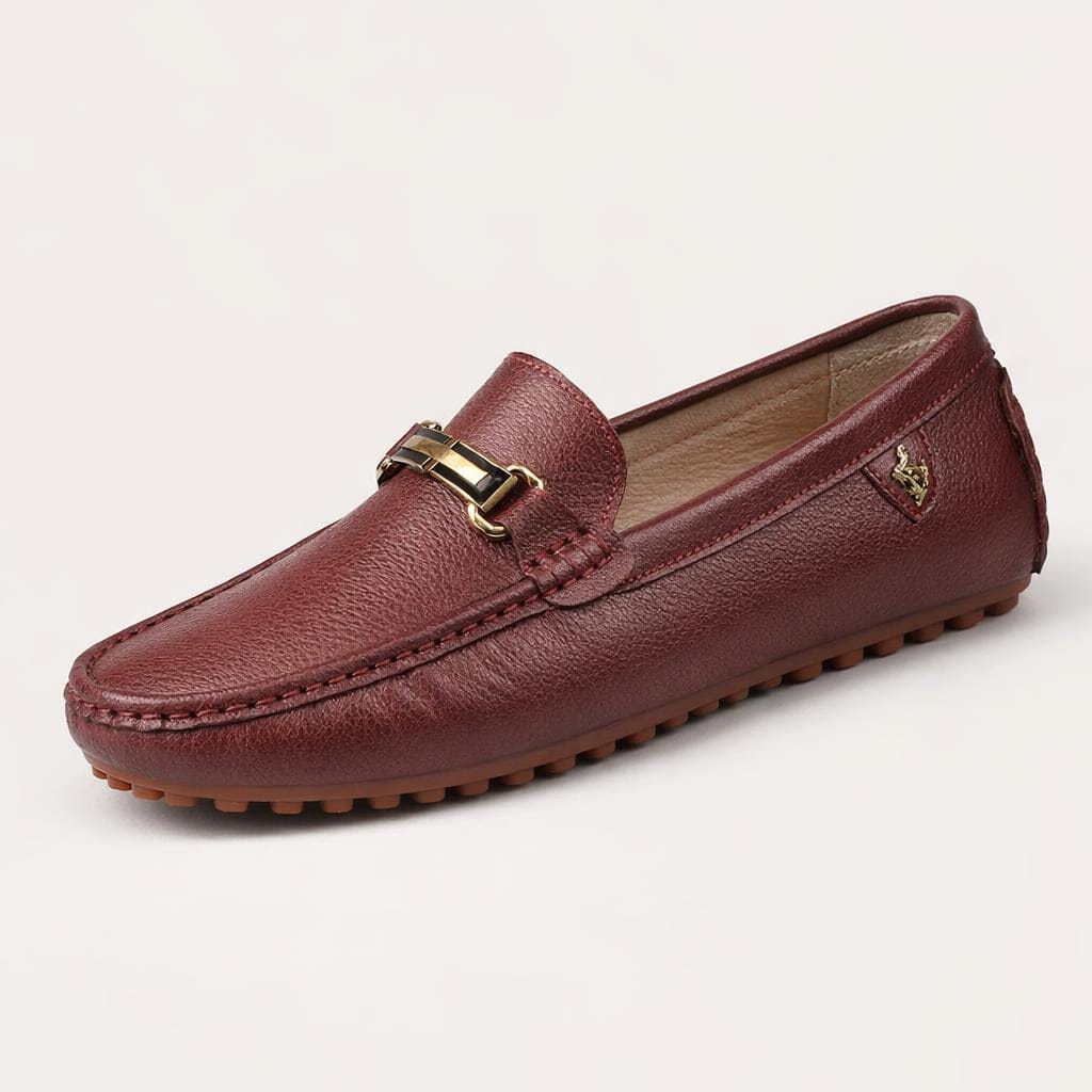 Mocassin homme en cuir souple