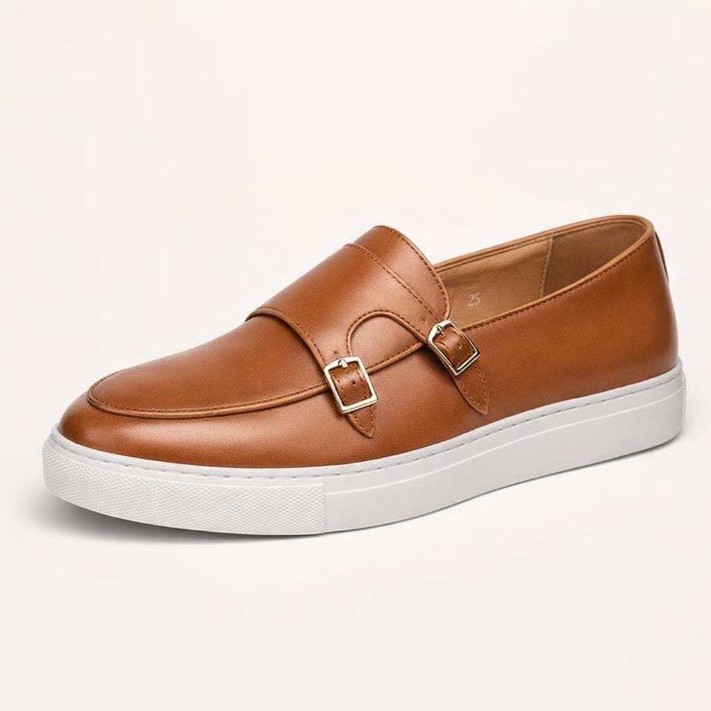 Mocassin homme marron clair