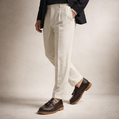 Mocassin homme marron mariage