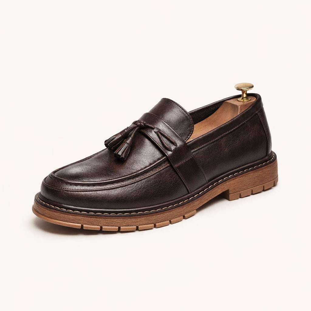 Mocassin homme marron mariage