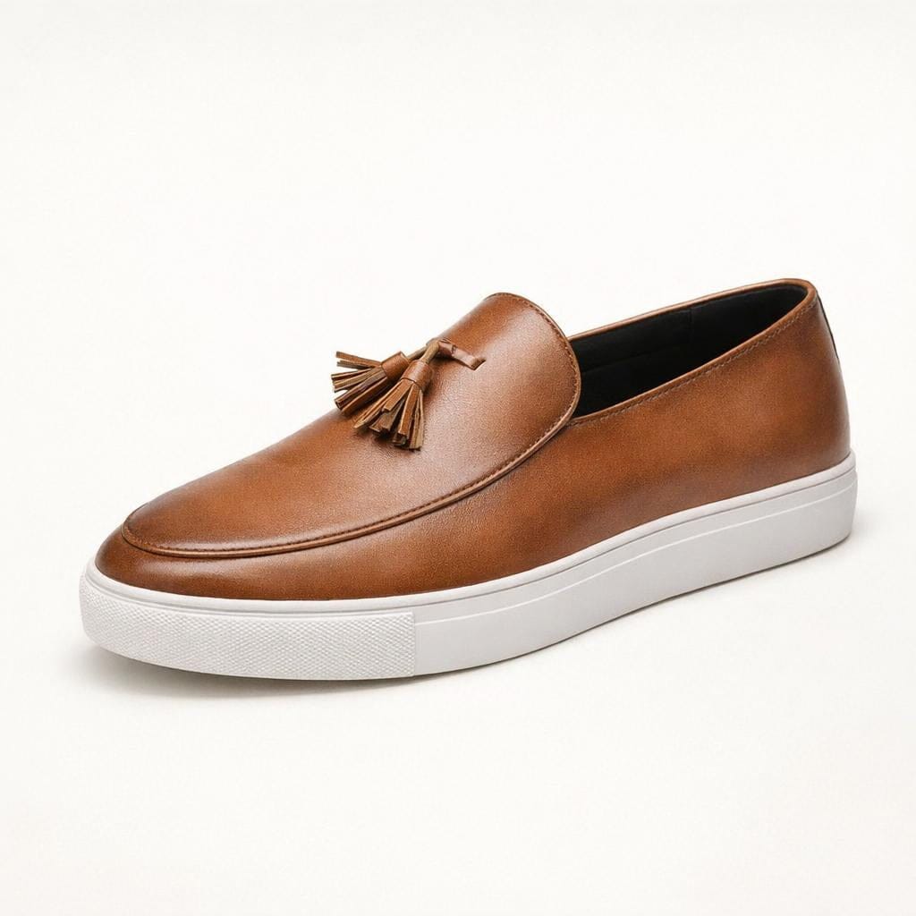Mocassin homme marron pas cher