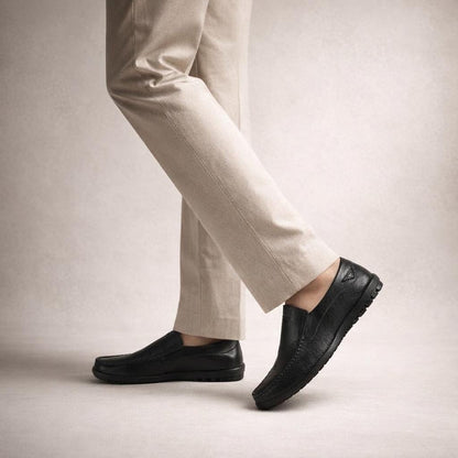 Mocassins cuir homme soldes