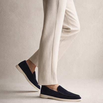 Mocassins en daim pour homme