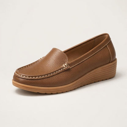 Mocassins marron pour femme