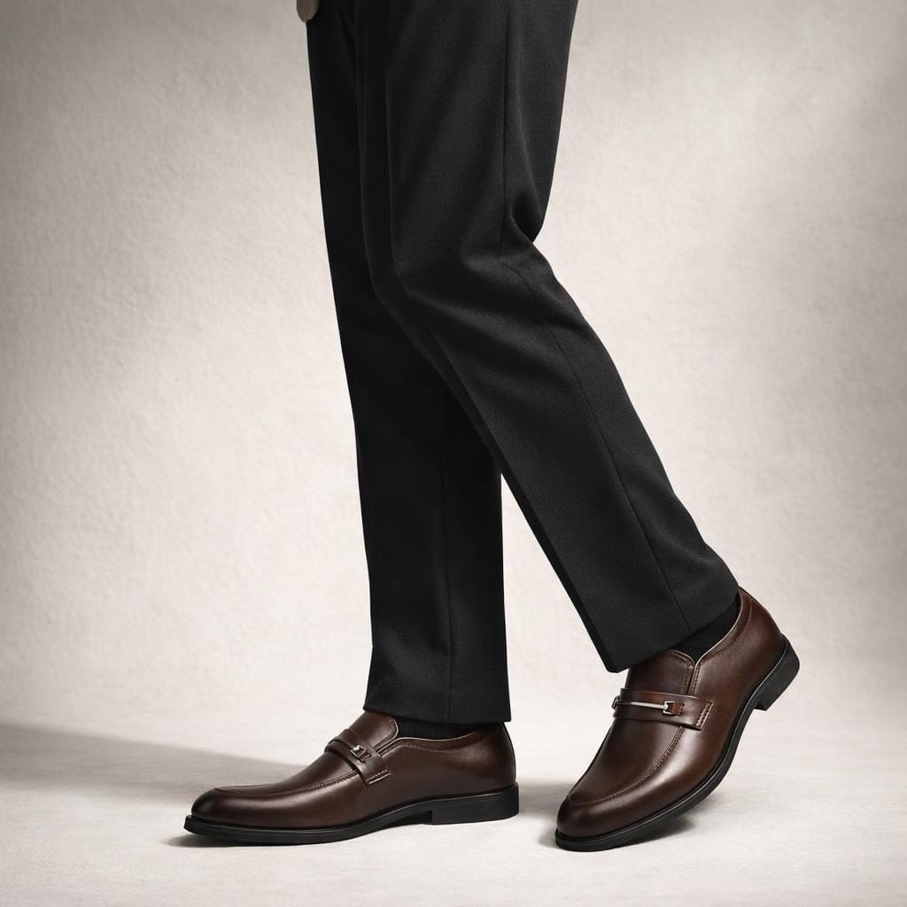 Mocassins marron pour homme