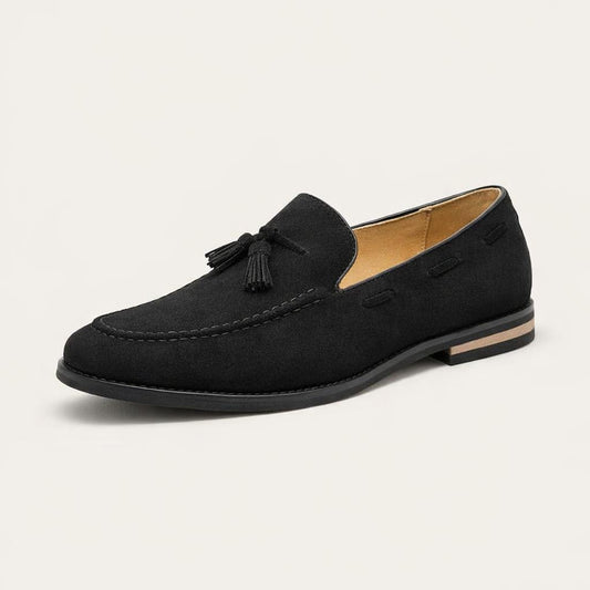 Mocassins noirs pour homme