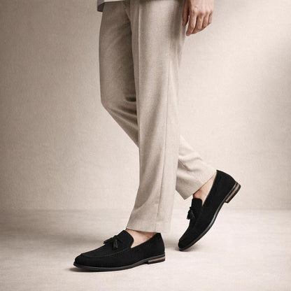 Mocassins noirs pour homme