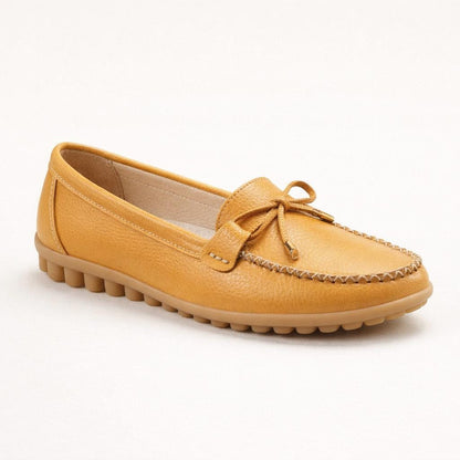 Sans talons mocassin femme cuir très souple